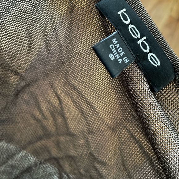 Bebe chain shoulder top - Picture 3 of 4